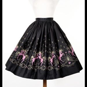 Pinup Couture Dancing horses Micheline Pitt XS